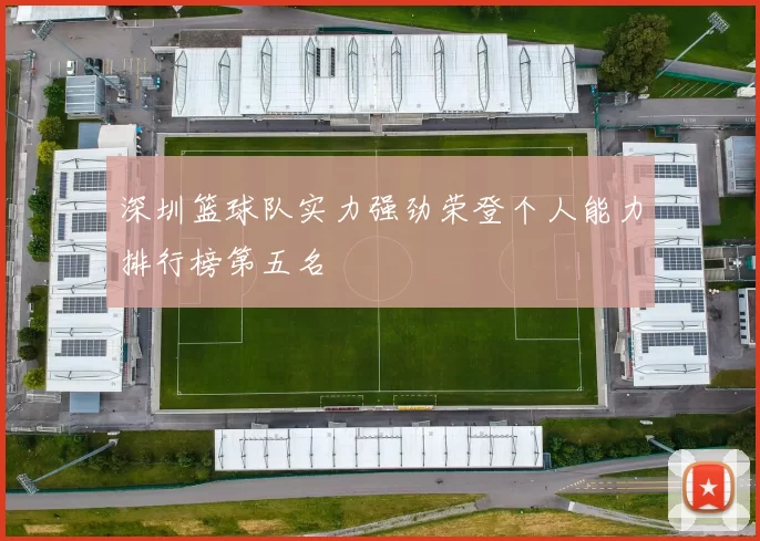 深圳篮球队实力强劲荣登个人能力排行榜第五名